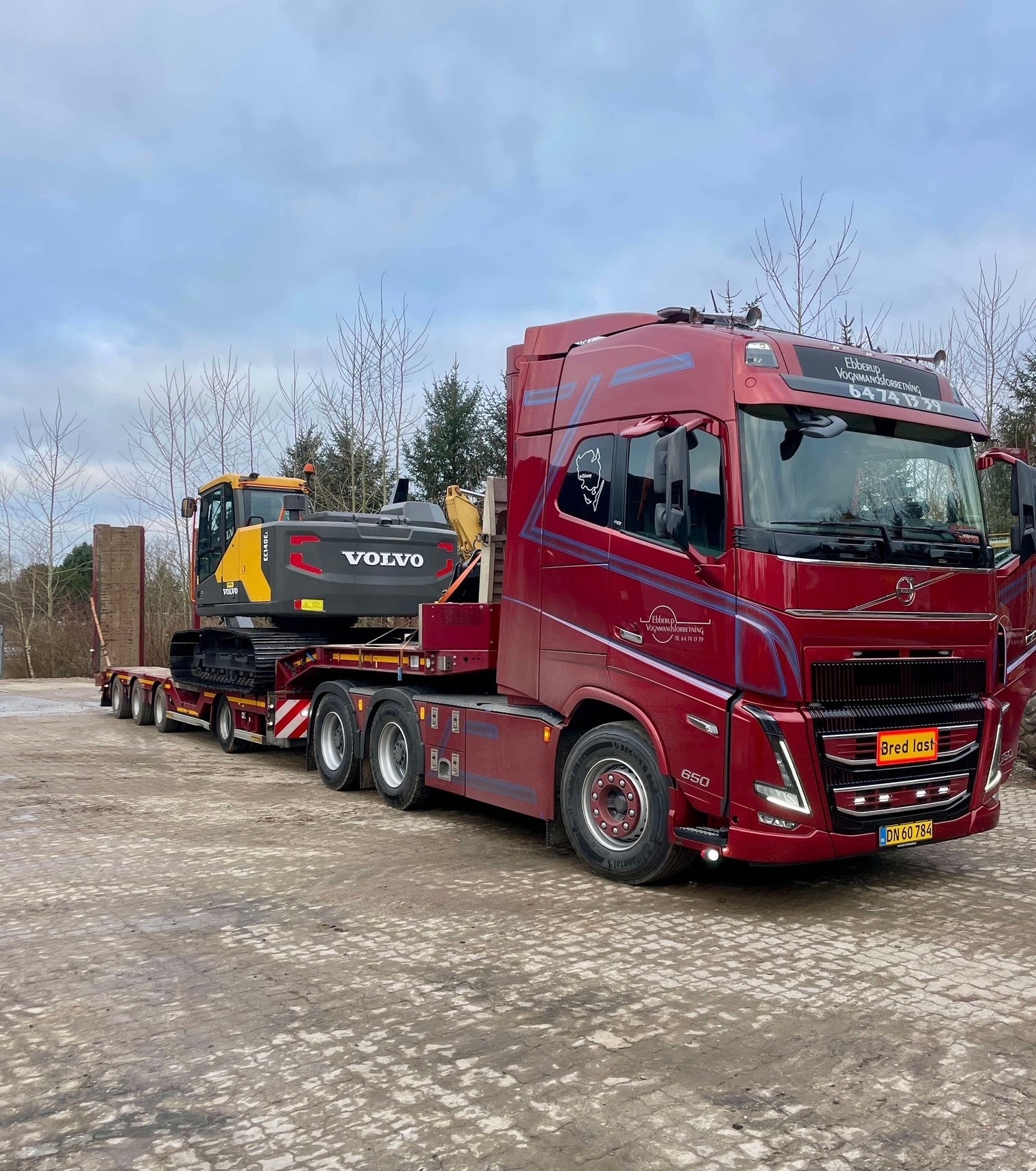 Vognmand på fyn - klar med maskintransport